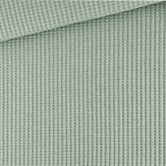 Soft Waffel Jersey - Dusty Green