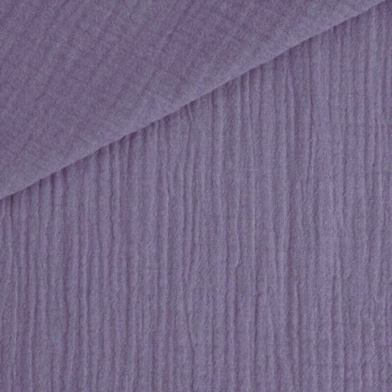 Musselin - Dark Lavendel