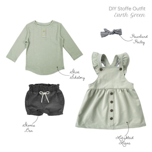 Farbpaket Earth Green Outfit