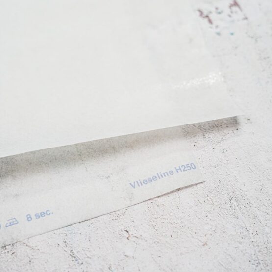 Bügelvlies - H250 fixierbar 90 cm weiß