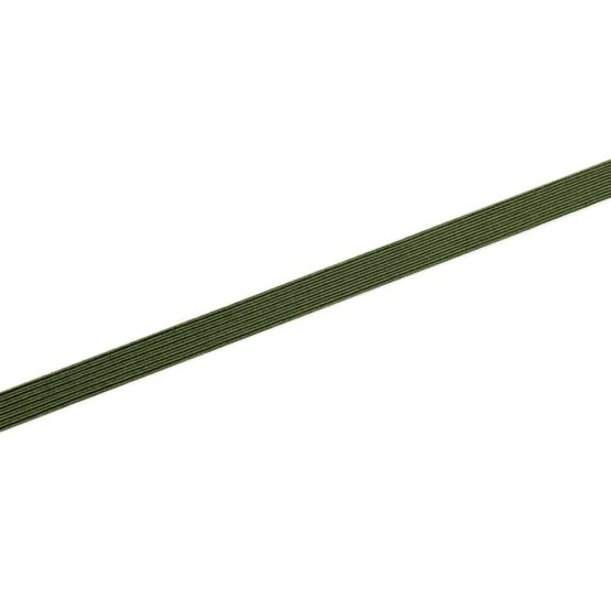 Gummiband - 10 mm - Dunkles Mistelgrün