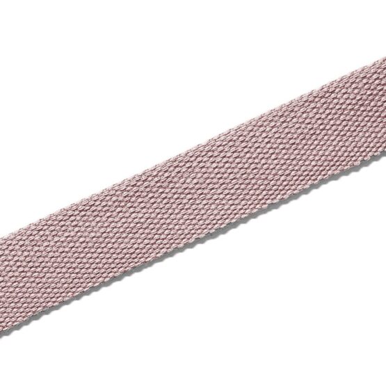 Baumwollmix Gurtband – 32 mm – Helles Altrosa
