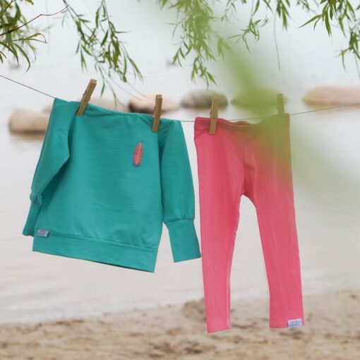 DIY Stoffe Outfit -Paule-Luany-Mini Stickset Beachfeeling