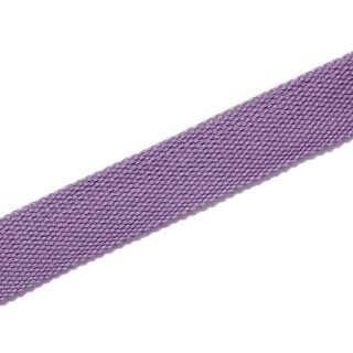 Baumwoll Gurtband - 30 mm - Helles Lavendel