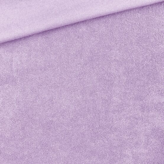 Frottee-Jersey - Soft Lavendel