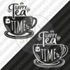 Plottermotiv – Happy tea time