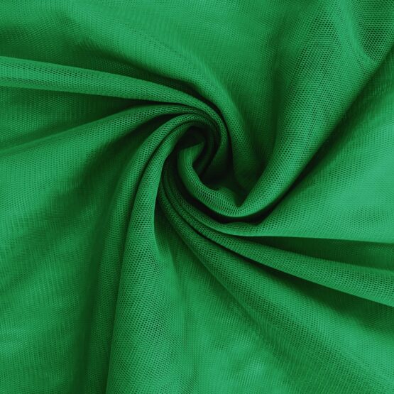 Tüllstoff - Emerald Grün