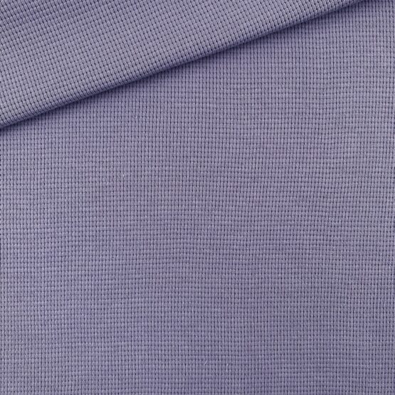 Waffel Jersey - Smoky Lavendel