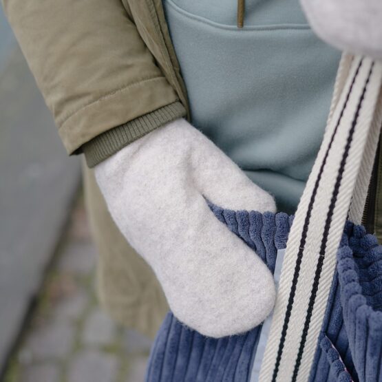 DIY Stoffe Outfit - Tasche - Handschuhe - Hoodie