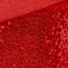 Pailletten-Tüllstoff - elastisch - Rot