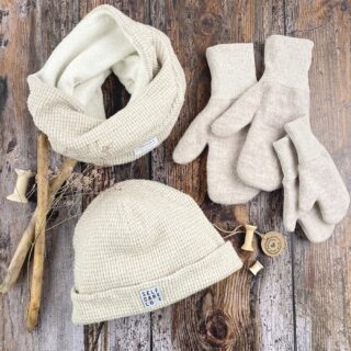 Paket Winter Accessoires - Handschuhe - Beanie – Loop Schal