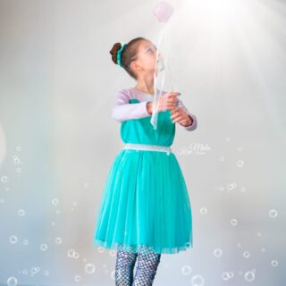DIY Stoffe Outfit - Meerjungfrau - Schelmy - Tuelli - Zauberstab - Luany
