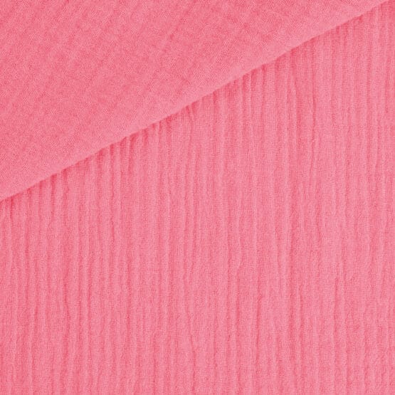 Musselin - Flamingo Pink