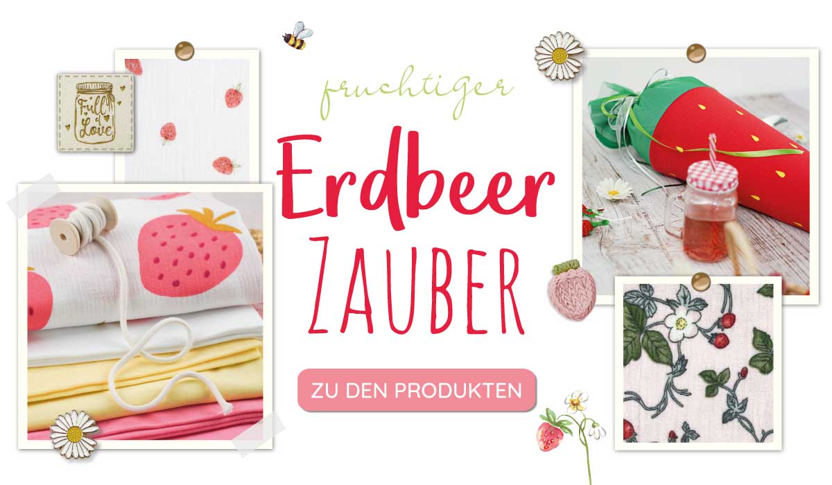 Banner Shop The Look Erdbeer Zauber Mobil