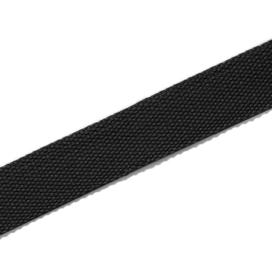 Gurtband Baumwollmix – 32 mm – Schwarz
